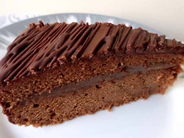 Gâteau au chocolat et à la crème de marrons