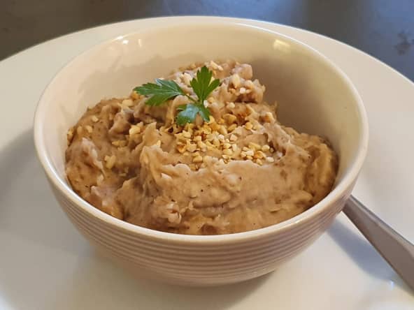 Purée au panais et aux châtaignes