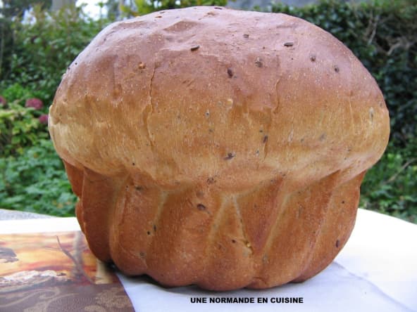 Brioche moelleuse au lait ribot et aux céréales