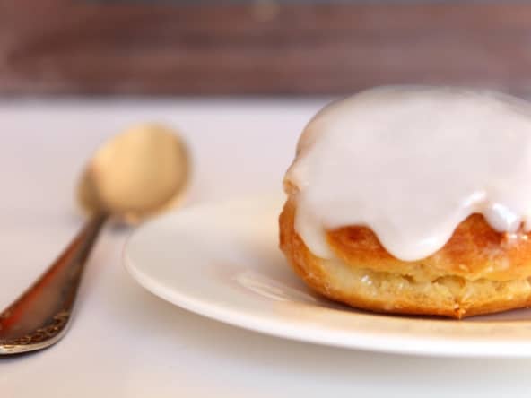 Petits choux craquelin à la vanille d'après le Chef Pâtissier Christophe Michalak