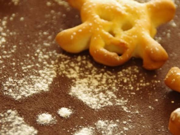 Minis brioches tête de mort au sucre glace