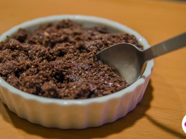 Crumble choco banane