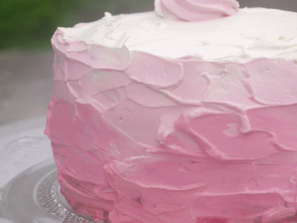 Ombre Cake