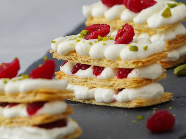 Le 1000-feuille framboises