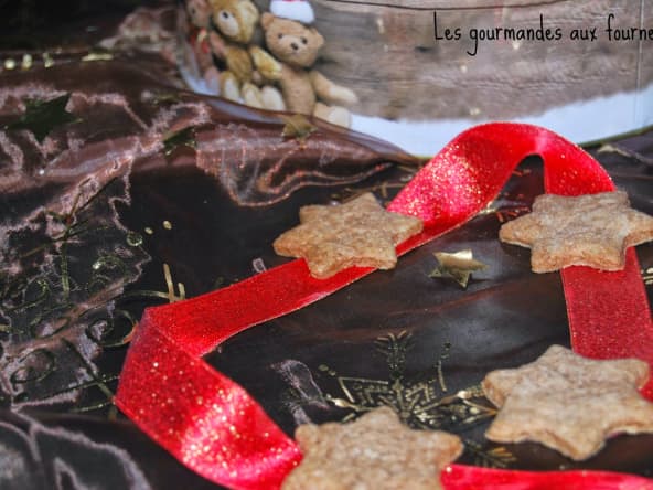 Bredele Etoiles au sucre à la cannelle