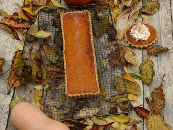 Tarte à la citrouille pour Thanksgiving