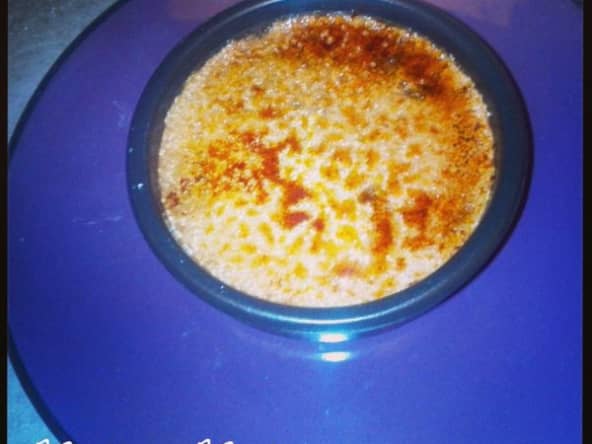 crème brûlée au chocolat