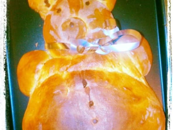 ma brioche au lait concentré et à la vanille