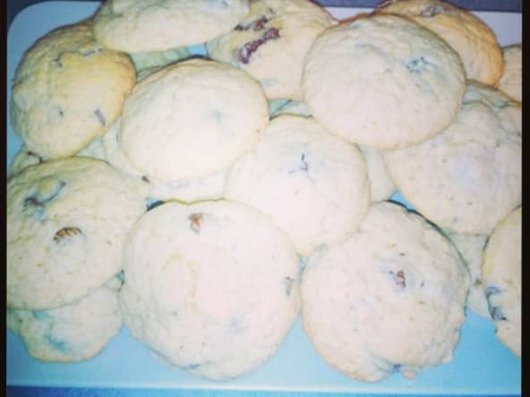 cookies chocolat au lait et noisette