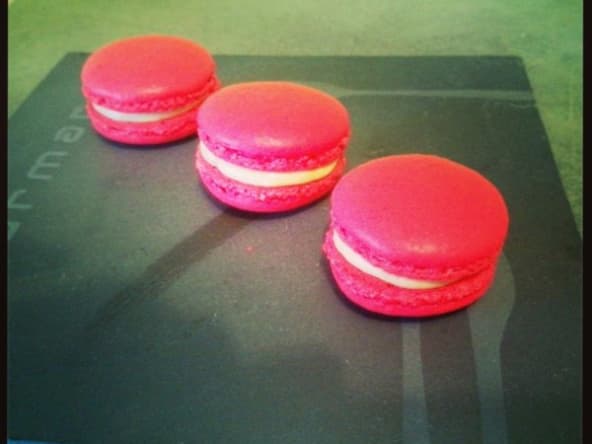 macaron ganache au spéculos