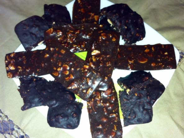 Comme une barre chocolatée suisse pour l'Avent