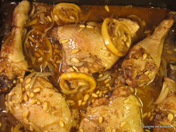 Poulet rôti au zaatar et citron