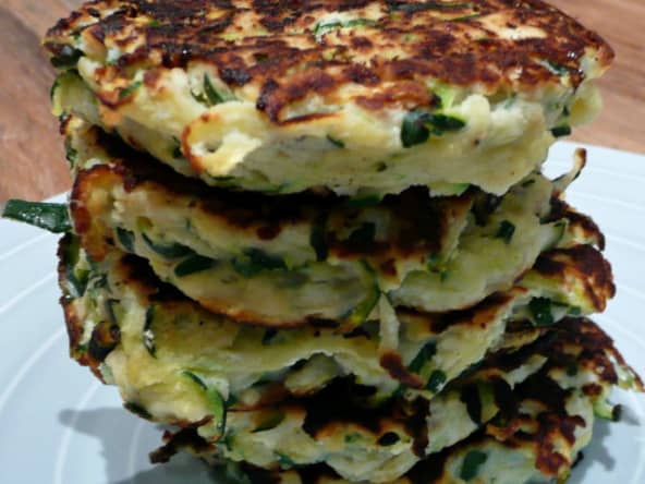 Galettes de courgettes