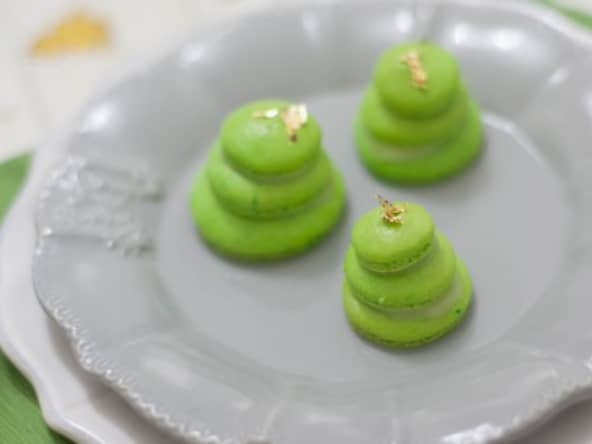 Macarons sapins
