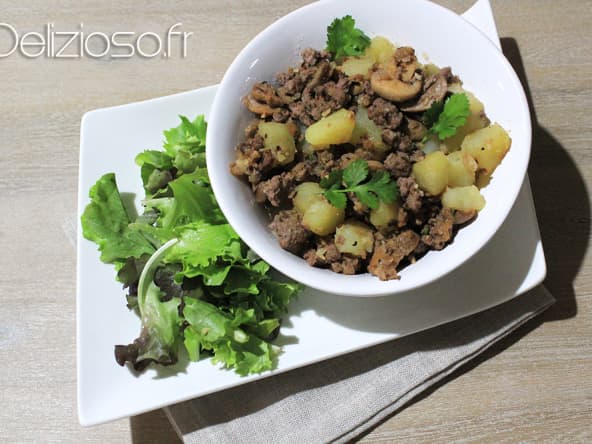 Boeuf aux épices (380 kcal)