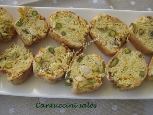 Cantuccini salés pour l'apéro