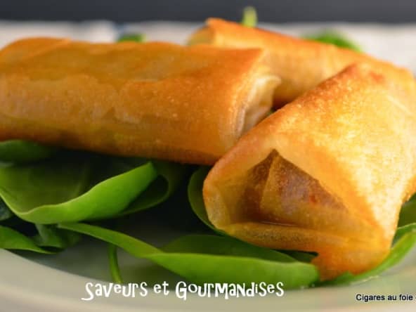 Cigares de foie gras Labeyrie épicé