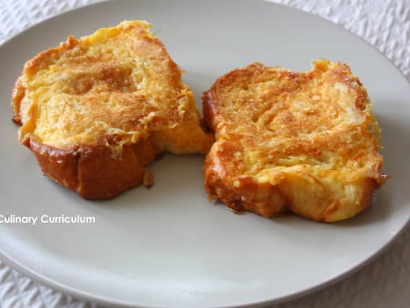 Brioche perdue façon pain d'épices