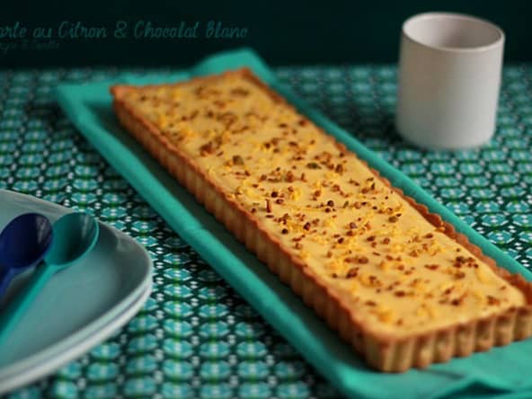 Tarte au Citron et Chocolat Blanc