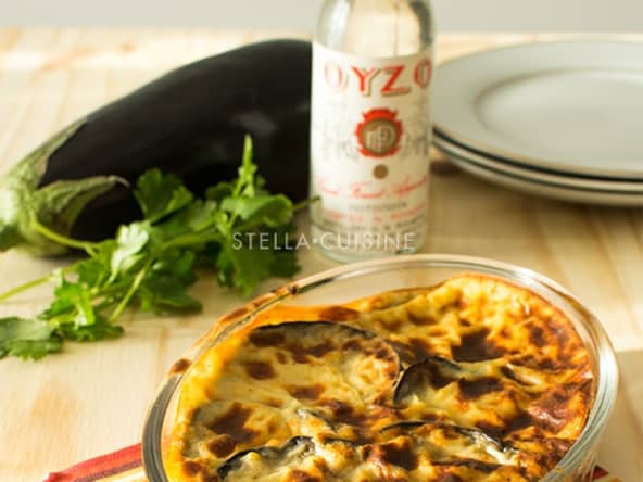 Moussaka grecque traditionnelle