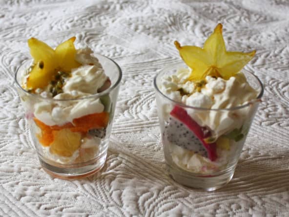 Eton mess aux fruits exotiques