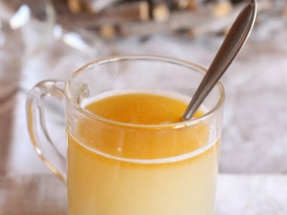 Whisky chaud au beurre épicé