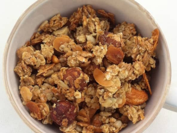 Granola au sirop d’érable