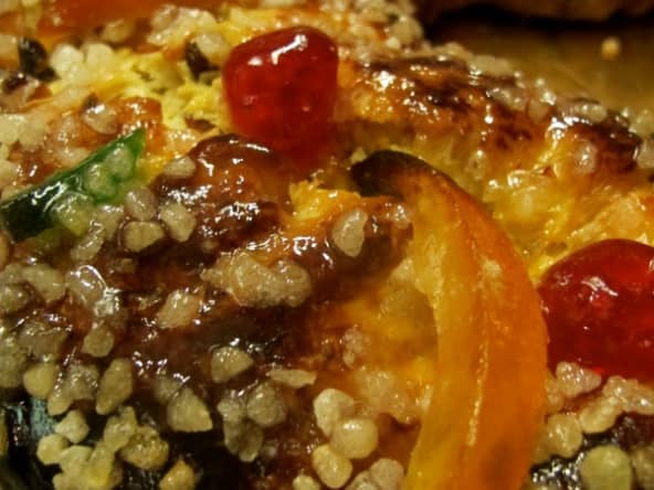 Bolo rei ou brioche des rois comme au Portugal