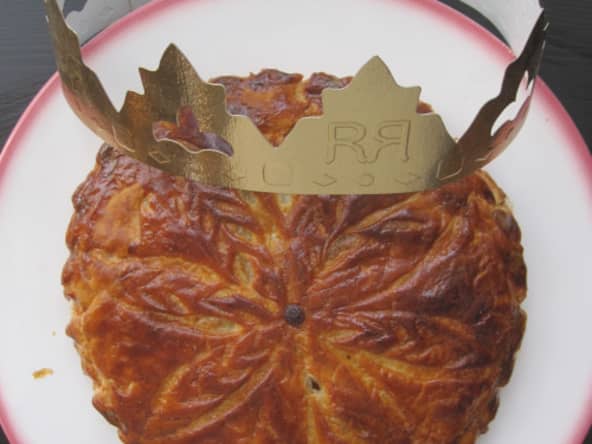 Galette des rois à la vanille et aux coings pour l'Epiphanie