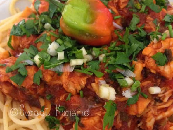 Les spaghettis Deluxe à la langouste