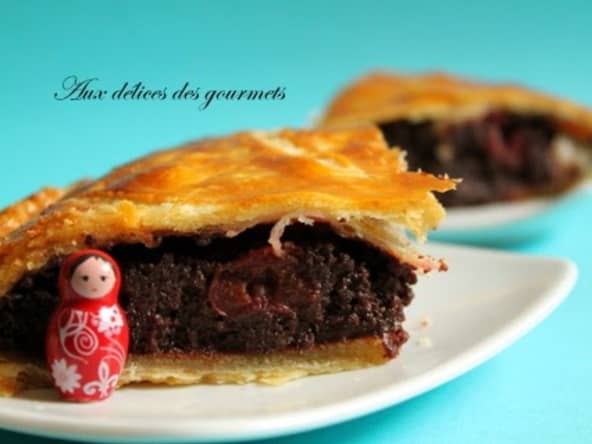 galette chocolat griottes