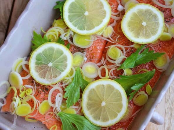 Filets de truite au citron