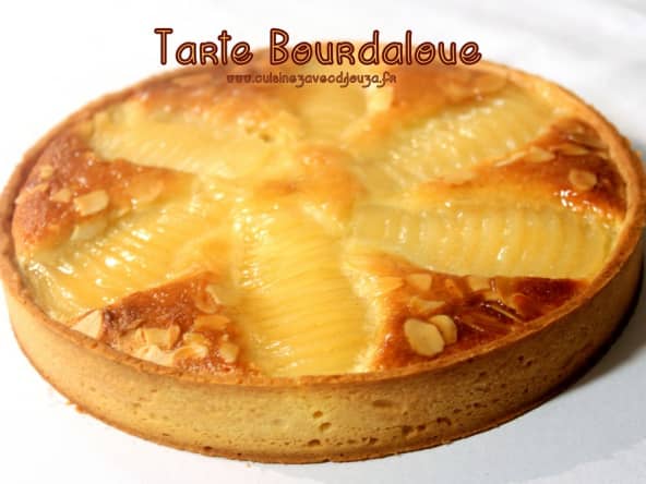 Tarte aux poires bourdaloue