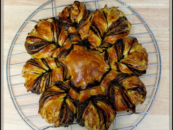 Brioche tressée au choco