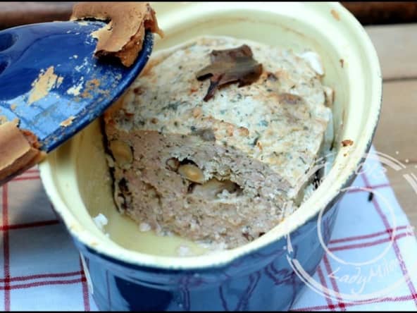 Terrine de lapin aux noisettes et Cognac