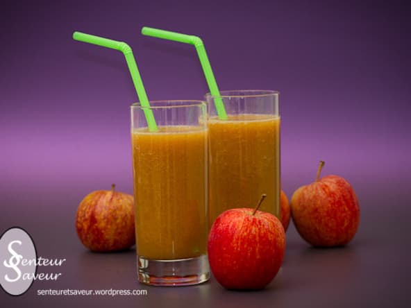 Jus de pomme et poire