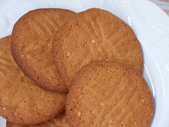 Cookies au beurre de cacahuète