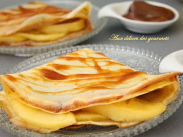 crêpes pommes-caramel au beurre salé