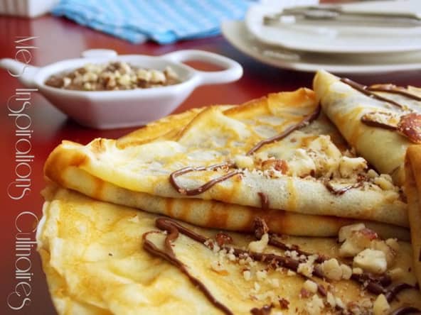 Pâte à crêpes facile à la fleur d'oranger d'après Pierre Hermé