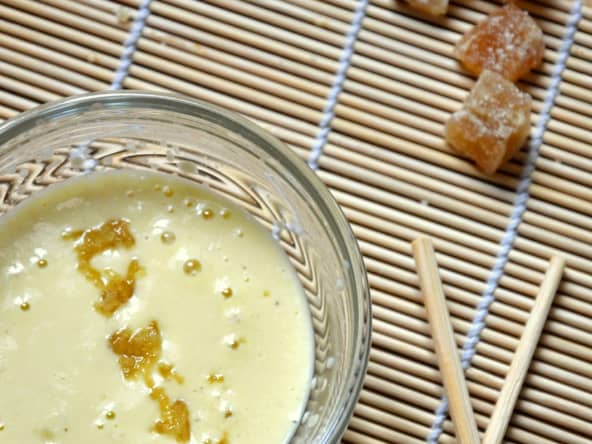 Tamagozake au Gingembre confit