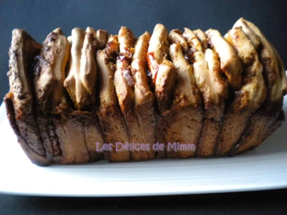 Brioche à effeuiller caramélisée