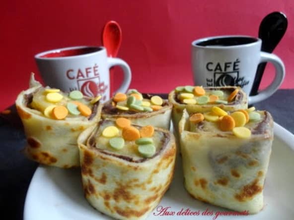 crêpes banane - choco