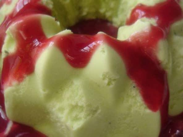 Crème glacée à la verveine