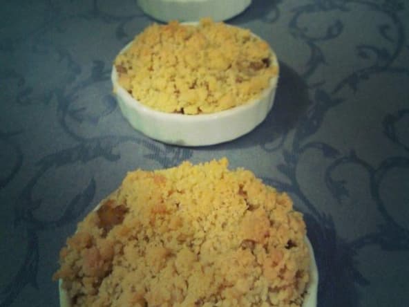 crumble aux pommes