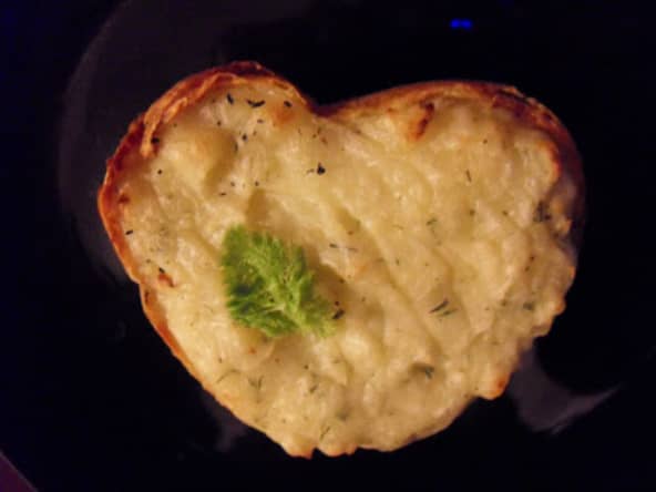 Pomme de terre farcie pour la Saint-Valentin
