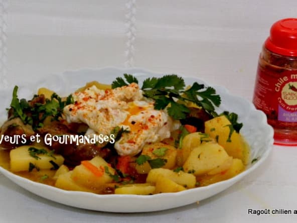 Ajiaco : ragoût de bœuf au merquén