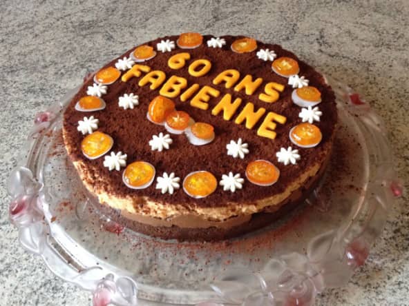 Duo fondant chocolat orange