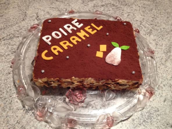 Gâteau Poire-Caramel