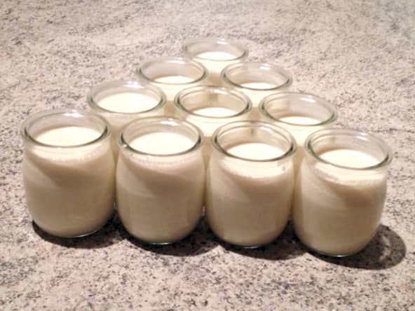Yaourts aux amandes