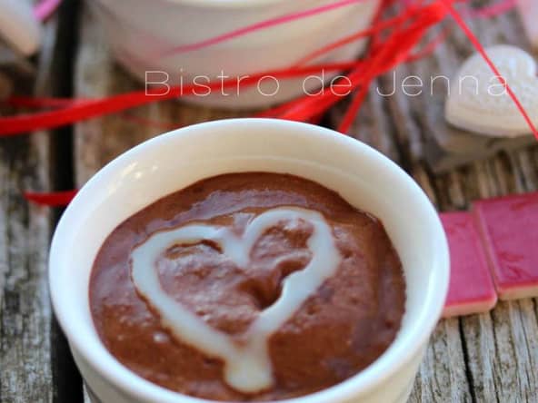 Mousse légère au chocolat et gingembre confit